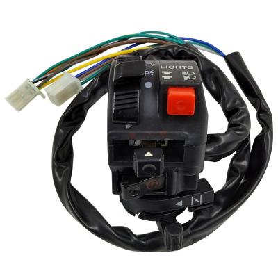 China The Headlight Switch Motorcycle Low And High Beam Lamp Switch Ignition Switch Assembly For Motorcycle for sale