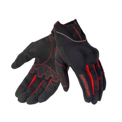 China Full Finger Windproof Hand Racing Biker Gloves Waterproof Motorcycle Cycling Riding Gloves for sale