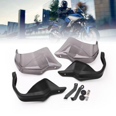 China Universal Plastic Hand Guard Bike Handle Protector Windproof Protection Motorcycle Falling Grip Guards for sale