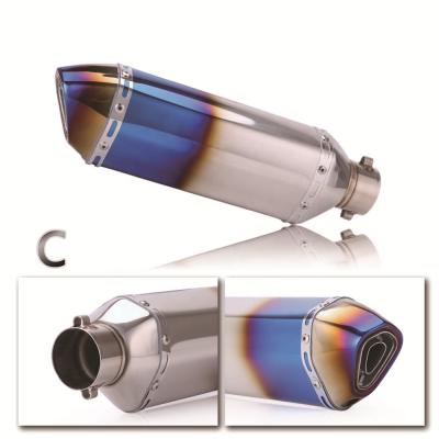 China Stainless Steel Motorcycle Exhaust System Tubo De Escape Para Motos for sale