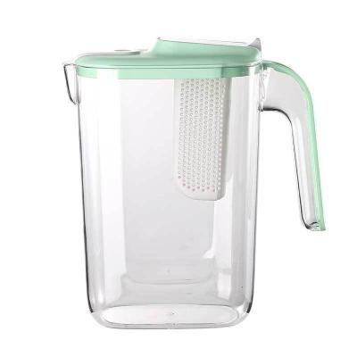 China Viable Cool Kettle For Home Juice Drink Lemonade Jug Set Large Capacity Ice Cold Water Bottle High Temperature Resistant Pitcher for sale