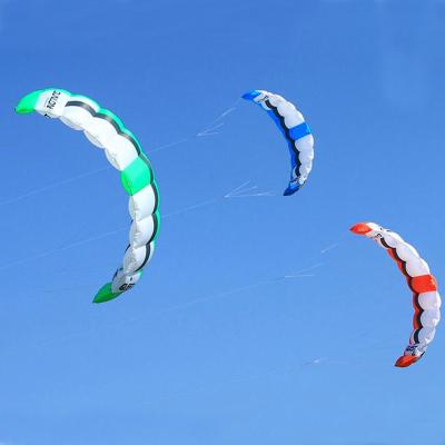 China Nylon Free Shipping Double Line Power Kite Parasailing Kiteboarding Kitesurfing Equipment Kites for sale