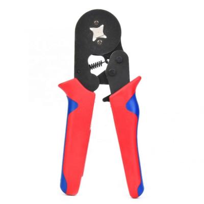 China Straight Crimping Tool 0.25mm2 - 10mm2 Wire Ferrule HSC8 6-4A Crimping Tool for sale