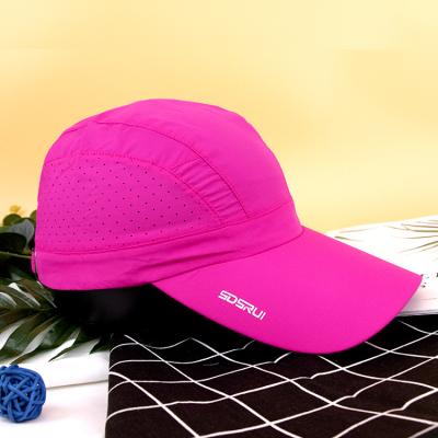 China JOINT Loose Breathable Nylon Sport Mesh Custom Mesh Women Running Hat for sale