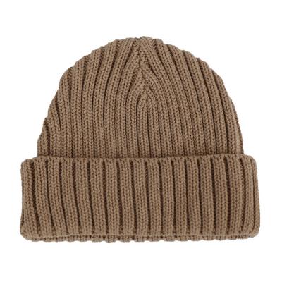 China COMMON High Quality Customizable Iridescent Women's And Men's Beanie Warm Winter Striped Knitted Unisex Hat for sale