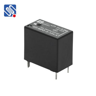 China Meishuo MPD-S-124-A 0.2W 10A one group normally open PCB sealed sensitive type electromagnetic relay à venda