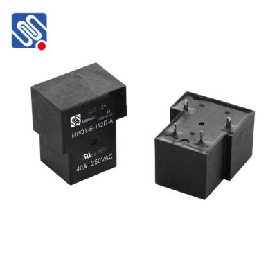 China Meishuo MPQ1-S-112D-A 40A T90 250vac power relay with 4 pins for robot sweeper 12v SPDT à venda