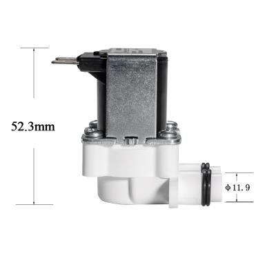 중국 Meishuo FPD180P5 Universal Inlet Electric 24V DC RO Water Purifier Water Valve Normally Closed Type Solenoid Valve 판매용