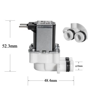 중국 Meishuo FPD180HN Electric Solenoid Pulse Valve Water Electric Magnetic DC 12V N/C Inlet Flow Switch AC 220V 판매용