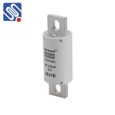 中国 Meishuo  IE31E North American Standard 500vdc 400A EV fuse Blade Fuse Automotive Fuse For double bolt screw connection 販売のため