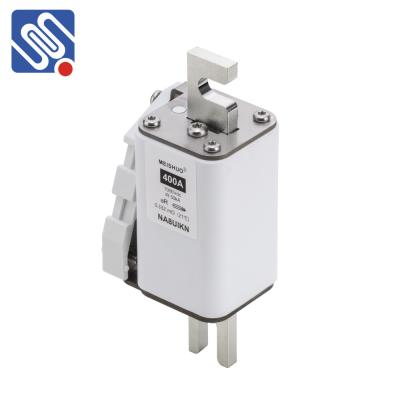 China Meishuo  NA8UIKN 400A fuse dc 1000v LOW Voltage aR PV Solar Ceramic DC Fuse for Solar Panel Connection Te koop