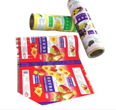 China Custom Printing Laminated Aluminum Foil Plastic Film Rolls Anti Static for sale