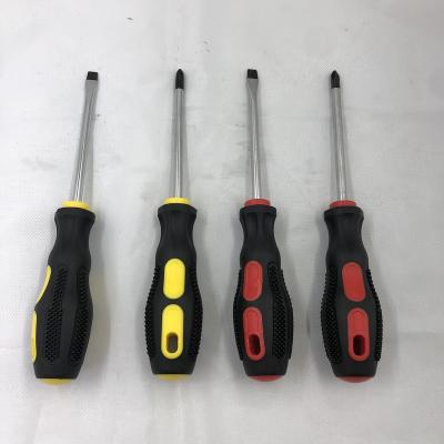 China Plastic screwdriver 2 in 1 screwdriver 2 side use screwdriver for sale