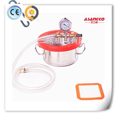 China  vacuum degassing The good price degassing vacuum chamber ZK-20 2gallon chamber for resin degassing for sale