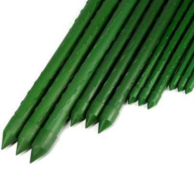 China Promote Plant Growth Plant Outlet Garden Plant Support Plastic Climbing Pe Coated Tomato Cages Stakes for sale