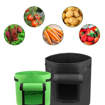 China Factory Price Manufacturer Supplier Potato Fabric Durable Potted Plant Grow Bags for sale