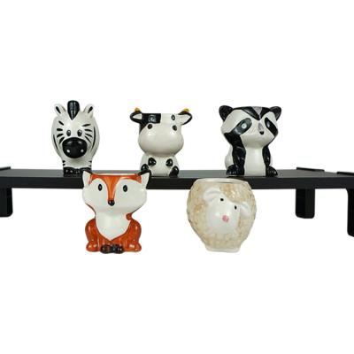 China China Hot Cartoon Animal Planters New Cheap Mini Cute Animal Flower Pots For Succulent Growing for sale