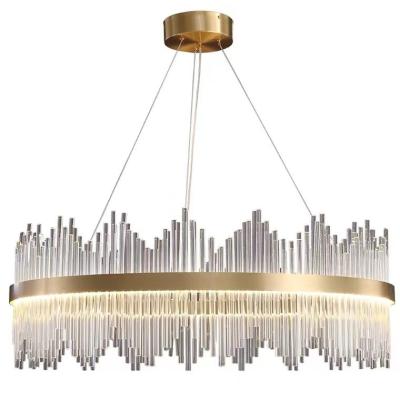 China New Modern Popular Indoor Contemporary Lead Glass Pendant Lighting for sale