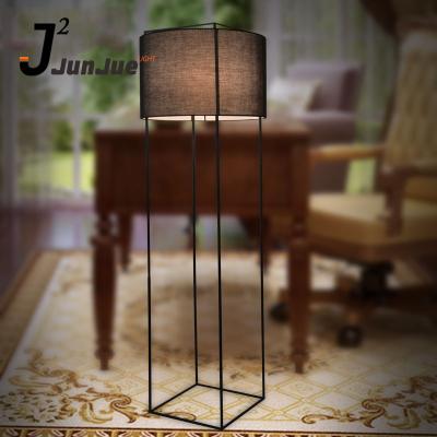 China The modern hot sale modern fabric hotel position floor lamp guzhen the lighting market for sale