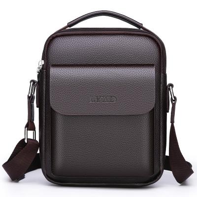 China ENGLAND STYLE Men Leather Messenger Bags New Trending Waterproof Leisure Messenger Bag for sale