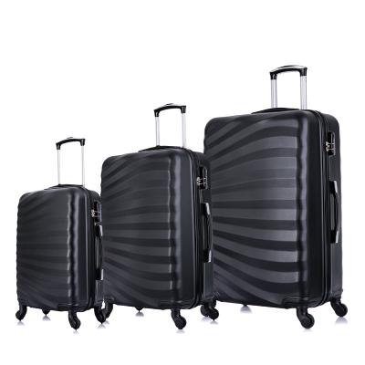 China New Style ABS Hard Shell Suitcase Luggage Wheel Spinner Travel Sets Trolley Luggage Bag for sale