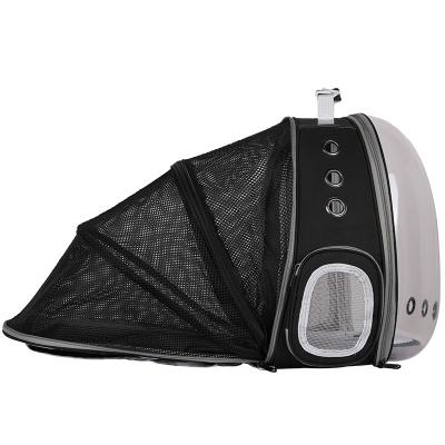 China Breathable Transparent Pet Backpack PC Space Capsule Pet Travel Backpack for sale