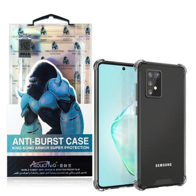 China Atouchbo Note 10 Lite Clear Mobile Phone Case Back Cover Case For Samsung Galaxy Note 10 Lite Shockproof Case for sale