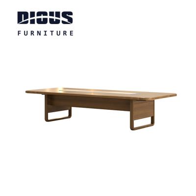 China Diousnew Conference Table High Quality Convertible Discussion Table Solid Outdoor Wood Conference Table for sale