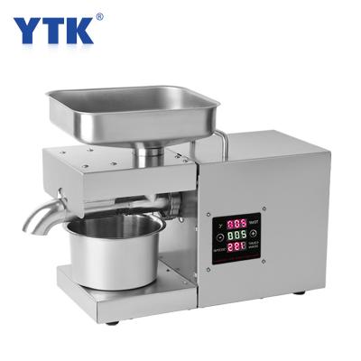 China Factory Wholesale Fully Automatic Household Flaxseed Olive Peanut Cold Press 620W Hotels MX10 Mini Oil Press Machine Small for sale