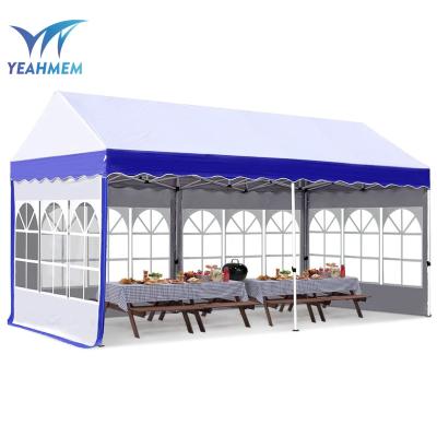 China Heavy Duty Water Proof 10x20 Commercial Vendor Canopy Tent Shelter With Sidewalls Party Outdoor Events Instant Pop Up Canopies for sale