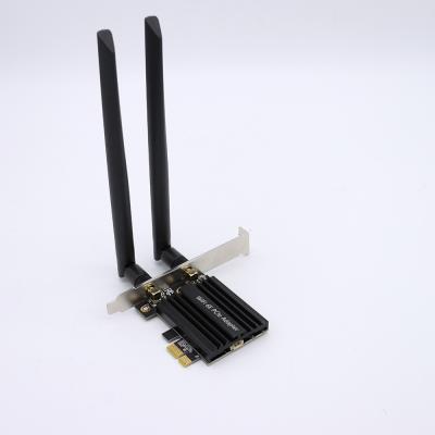 China 5.2/4.2/4.0 WIFI6E AX5400 PCIE Network Adapter with 16/64/256/1024 QAM for sale