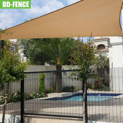 China New Design Clear Vision Backyard Garden Apartment Pool Villa Easily Assembled Railing Fence for sale