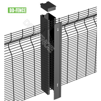 China Easily Assembled 20 Years Anti-Climb Barrier Warranty / Anti Cut Barrier Density-Fence Supplier for sale