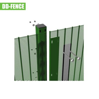 China Hot Selling Easily Assembled Perimeter 358 Wire Mesh Anti-climb Fence Hot Selling Welded Metal Barrier for sale