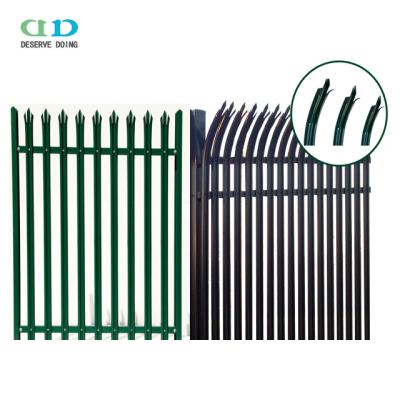 China Freestanding Easily Assembled Angle Iron Palisade Steel Fence/Pretoria Steel Fence/Steel Fence Price for sale