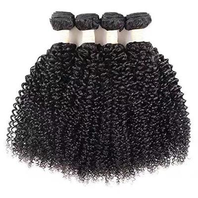 China Natural Looking Afro Kinky Curly Bundles Curly Colored Women's Curly Hair Weave Bundles 4A 4B 4C Factory for sale