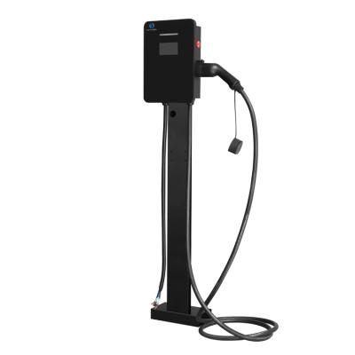 China Good Quality Plug & Play Metal AC EV Charging Pile 22KW With Led Screen EV Charging for sale