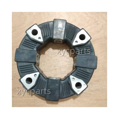 China Machinery Repair Shops Hydraulic Pump Coupling PU Unit 140as Connect Flexible Rubber Glue 140AS 262*132 SH300 SH280 Excavator Rubber Coupling Parts for sale