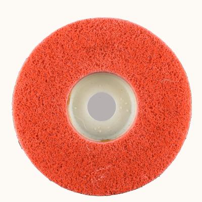 China Metal Non Woven Polishing Wheel For Metal SS , Nonwoven Wheel for sale