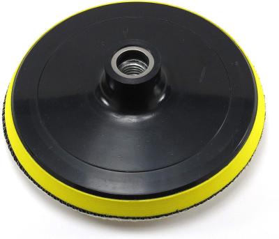 China 100mm Pad Buffing Polish AROUND Buffing Wheel With Holder Plastic Buffing Pads Car for sale