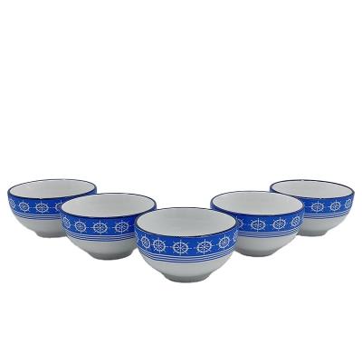 China Home American Style BOWL Salad Bowl Multicolor Ceramic Rice Bowl for sale