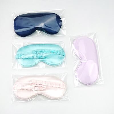 China Shading Comfortable Natural Super-Smooth Eye Sleep Eye Mask Cover Elastic Band Light Soft Pure Silk Filler Inner Lining for sale