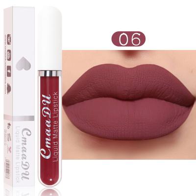 China Waterproof Matte Lipstick Quick-Dry Smudgeproof Beauty Maestro Waterproof Liquid Lipcolor Lipgloss All Day Cosmetics for sale