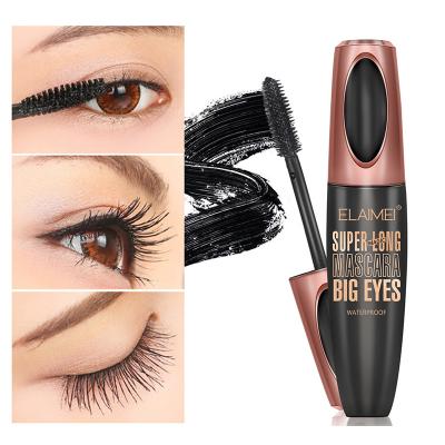 China Lash Mascara Long-Lasting Adds Length Effortless Moisturizer Fiber 4D Eyelash Lengthening Black Eyelash Makeup Natural Silk Set for sale