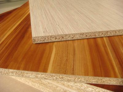 China Wood grain melamine Particle board for sale