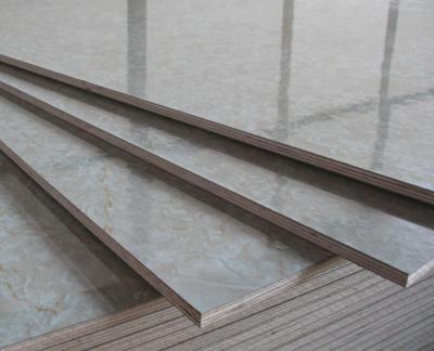 China Marble grain melamine plywood for sale