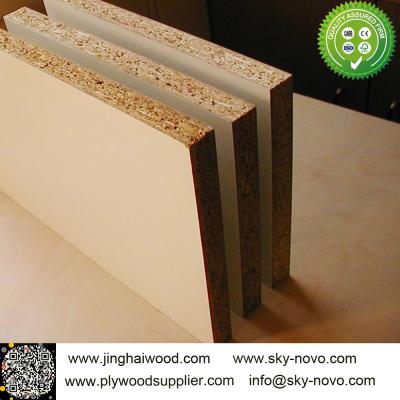 China Solid color melamine OSB/CHIPBOARD for sale