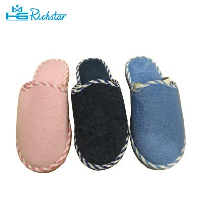 China Hotel Factory Best Selling Indoor Disposable Hotel Slipper for sale