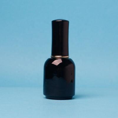 China 11ML Hot-selling Cosmetic Round Gel Nail Polish Bottles Free Sample UV Nail Polish Bottle for sale