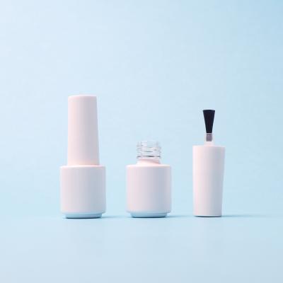 China 3.5ml Empty UV Gel Polish Bottle Cosmetic And Nail Polish Bottle With Cap And Brush For Low MOQ for sale